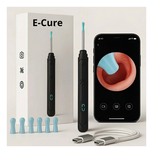 E-Cure - Nettoyeur d'oreilles intelligent