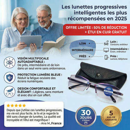 SYNAPSE Optics - Lunettes progressives intelligentes