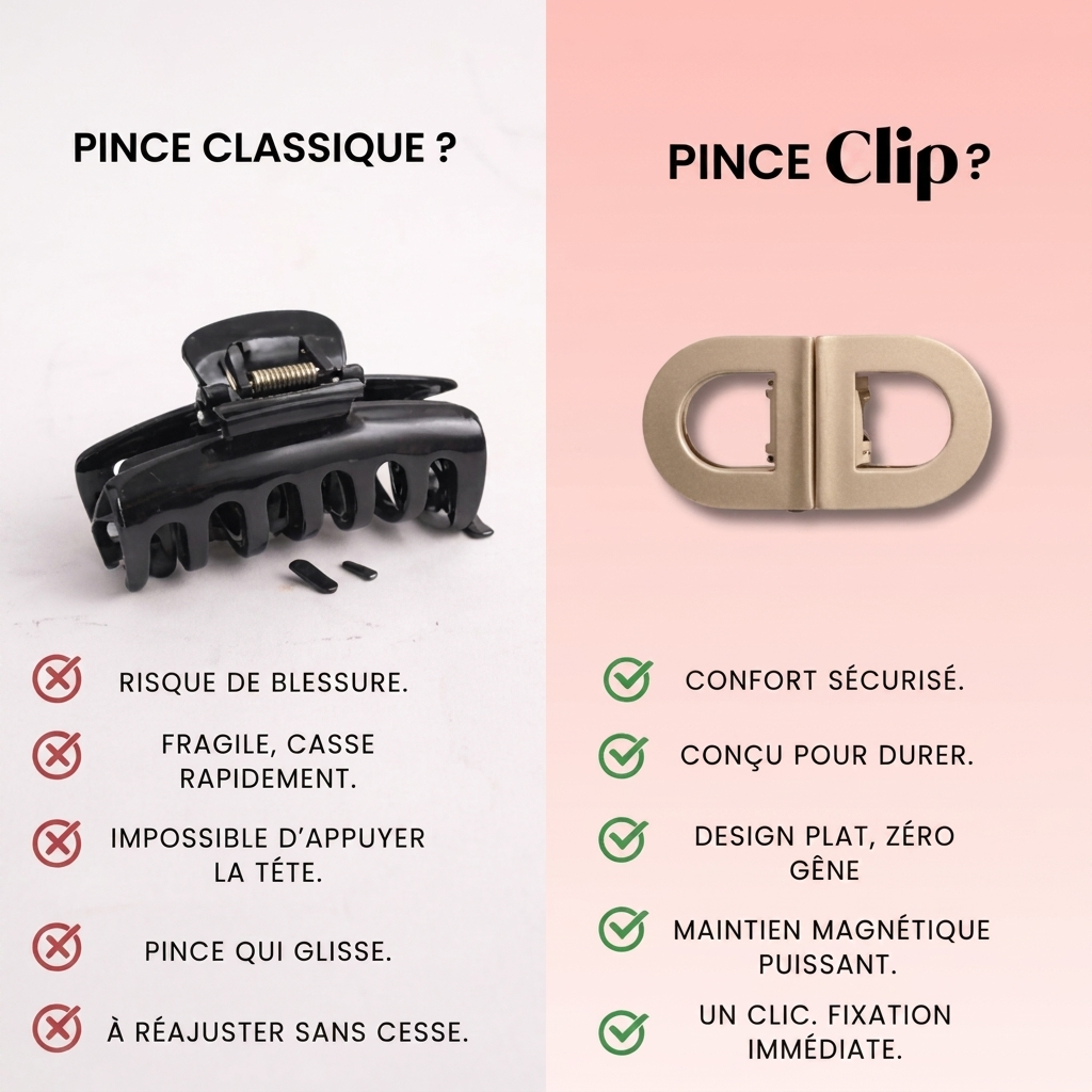 Clip "D" - Pince Magnétique