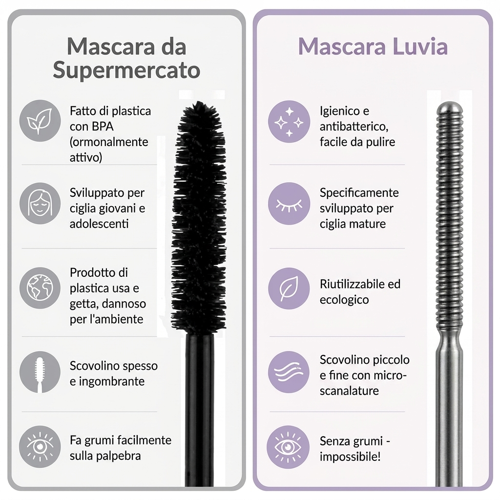 Occhio di Ferro | Mascara Naturale, Allungante e Nutriente