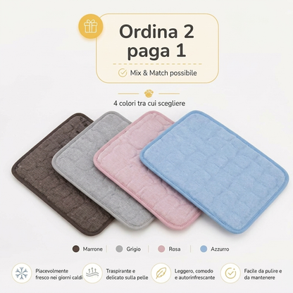 Tappetino rinfrescante per l'estate | Offerta 1+1
